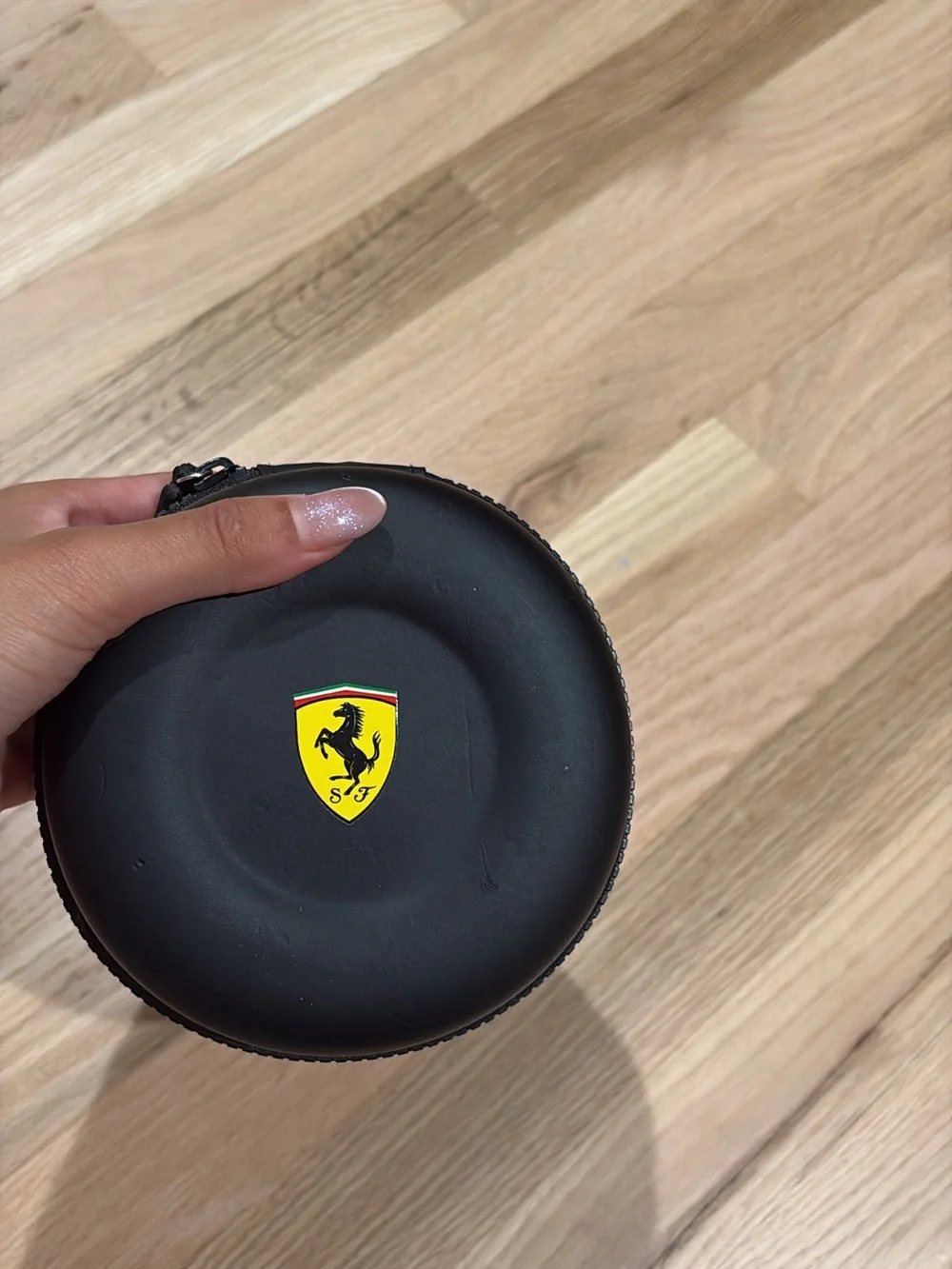 Scuderia Ferrari Black Watch with Yellow Accents